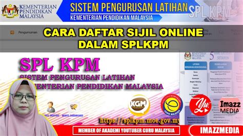CARA DAFTAR SIJIL ONLINE DALAM SPLKPM.